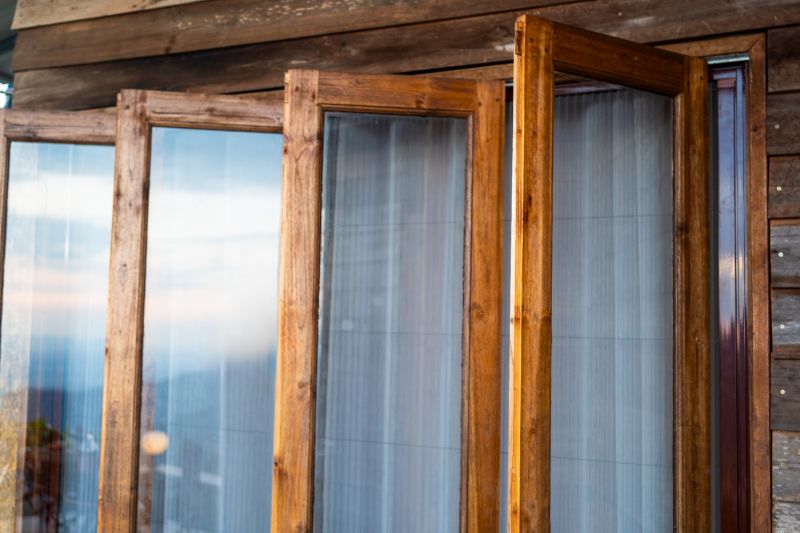 Custom window design on a house